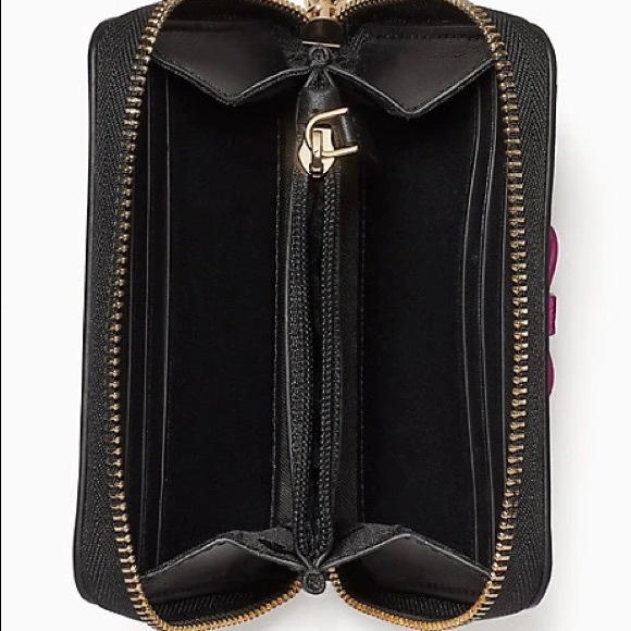 ❤️Kate Spade❤️ Small Zip Around Card Case Wallet Wrapping Party - Picture 4 of 5